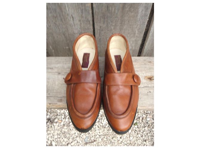 Autre Marque Mocassini Romanini in pelle marrone - vista 5