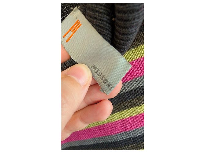 Missoni gestreifter Rollkragenpullover aus Seide und Kaschmir - Ansicht 4