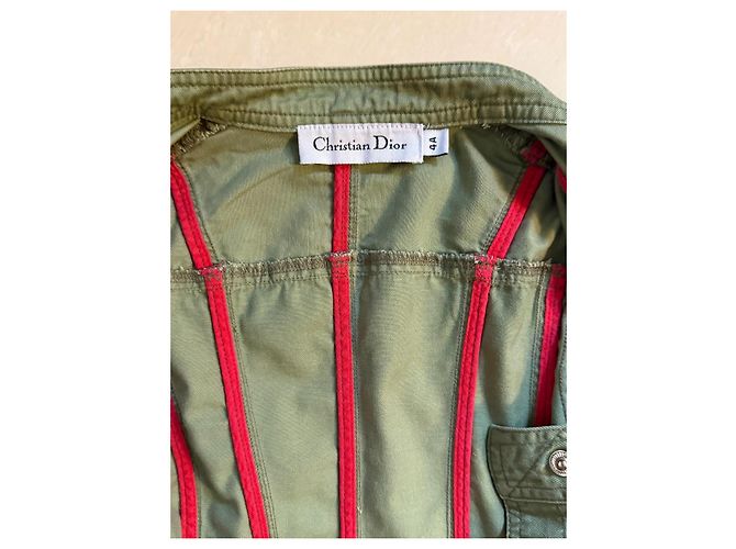Christian Dior Kinderjacke aus Baumwolle in Grün - Ansicht 2