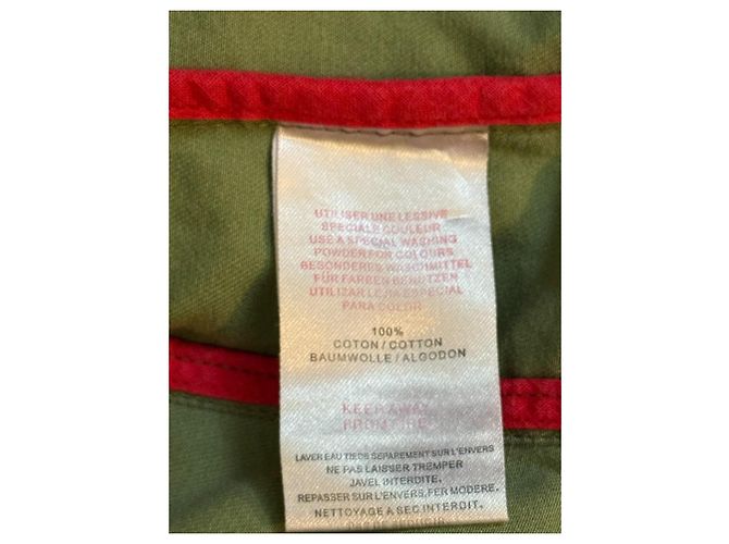 Christian Dior Kinderjacke aus Baumwolle in Grün - Ansicht 3