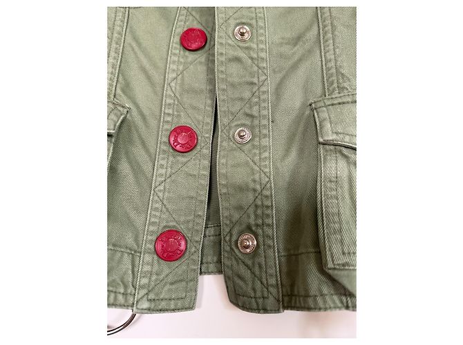 Christian Dior Kinderjacke aus Baumwolle in Grün - Ansicht 5