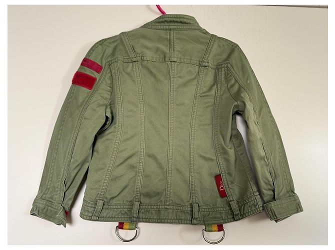 Christian Dior Kinderjacke aus Baumwolle in Grün - Ansicht 6