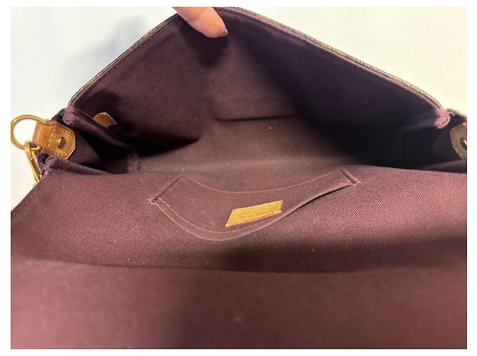 louis vuitton Favorite Mm monogram Marrom - vista 16