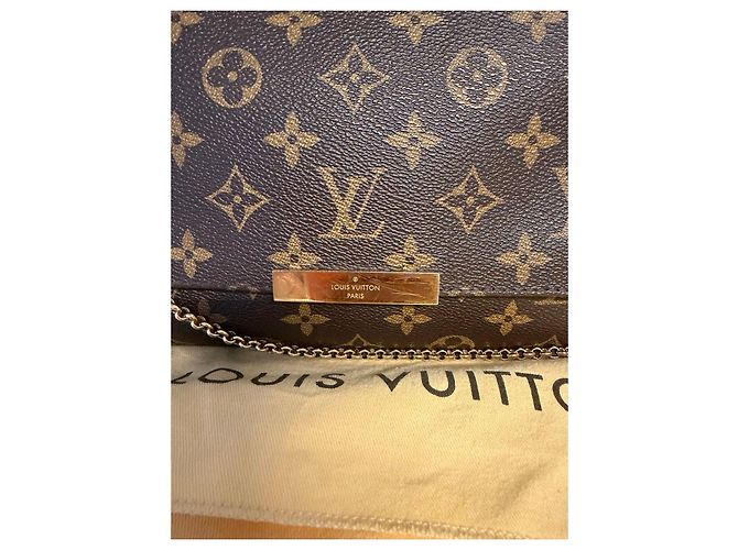 louis vuitton Favorite Mm monogram Marrom - vista 2
