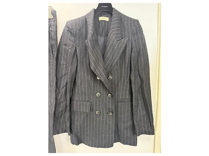 Completo gessato Isabel Marant Etoile Grigio antracite - vista 2