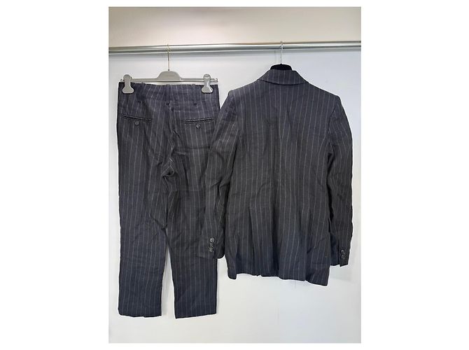 Completo gessato Isabel Marant Etoile Grigio antracite - vista 3