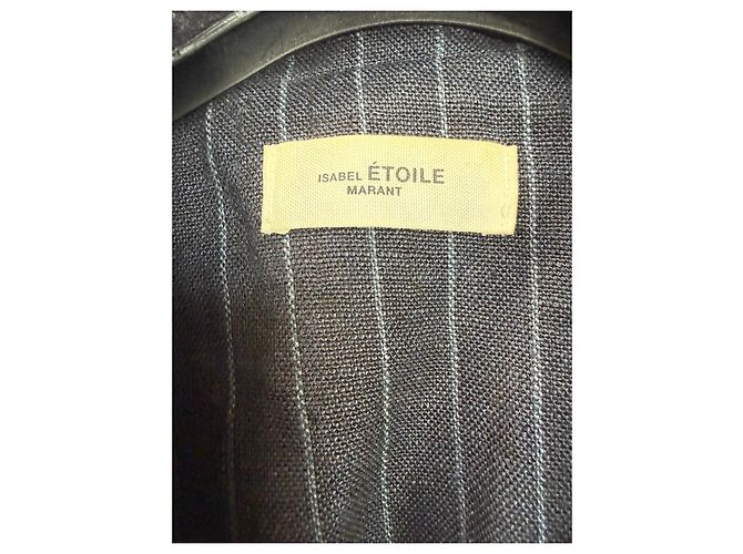 Completo gessato Isabel Marant Etoile Grigio antracite - vista 5