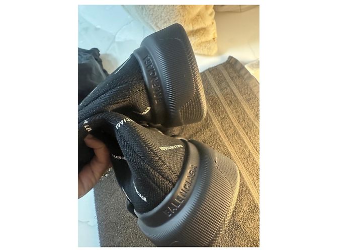 Sneakers Balenciaga Speed Trainer Nero - vista 2