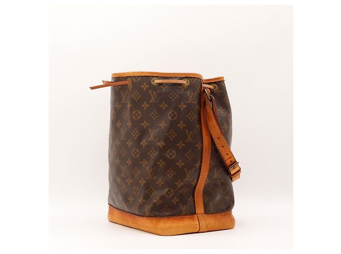 Bolsa de Balde Louis Vuitton Monogram Noe Marrom Monograma - vista 2