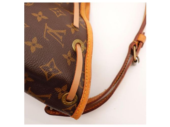 Bolsa de Balde Louis Vuitton Monogram Noe Marrom Monograma - vista 8
