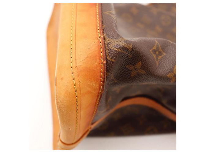 Bolsa de Balde Louis Vuitton Monogram Noe Marrom Monograma - vista 9