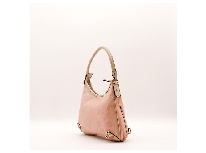 Gucci Hobo-Bag aus Monogramm-Canvas Pink Beige - Ansicht 4