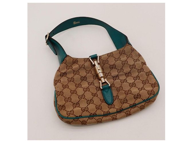 Gucci Jackie Hobo Bag Monogram Canvas Braun Monogramm - Ansicht 6