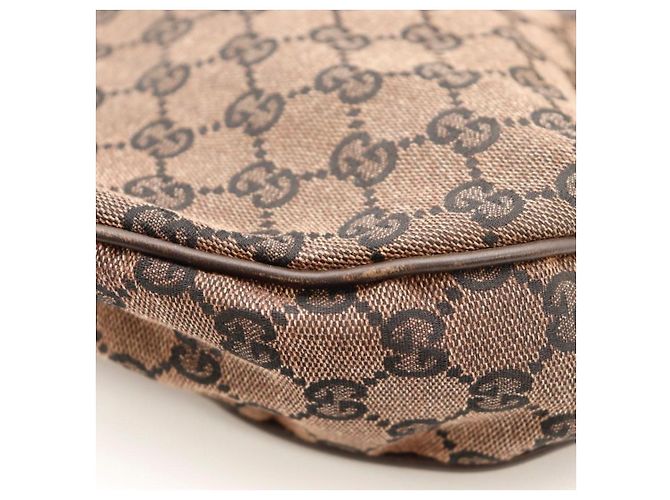 Borsa Hobo Gucci Monogram Marrone Monogramma - vista 9