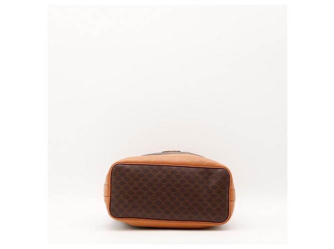 Céline Bolsa Bucket Celine Macadam Marrom - vista 5