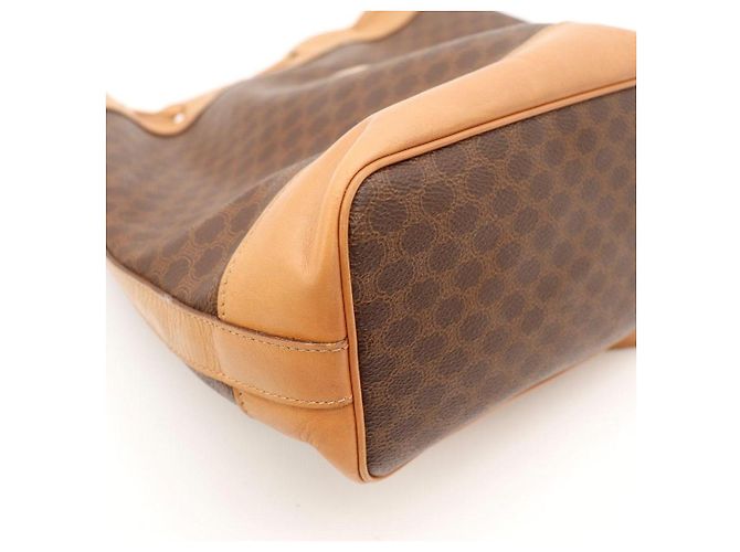 Céline Bolsa Bucket Celine Macadam Marrom - vista 9