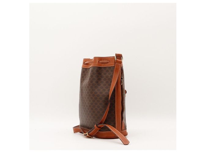 Céline Celine Macadam Bucket Bag Braun Monogramm - Ansicht 4