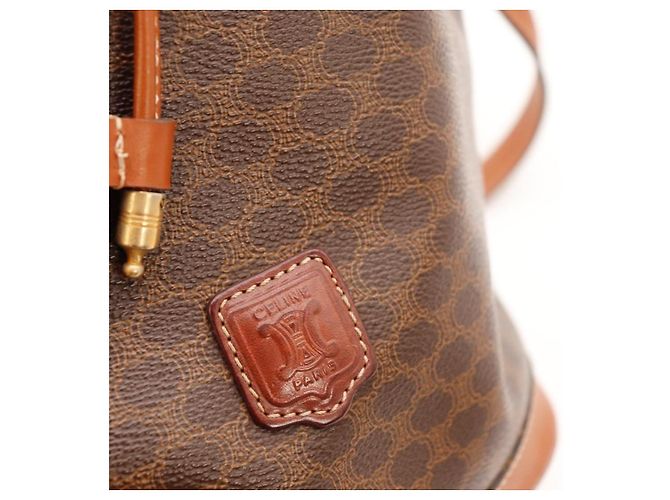 Céline Celine Macadam Bucket Bag Braun Monogramm - Ansicht 7