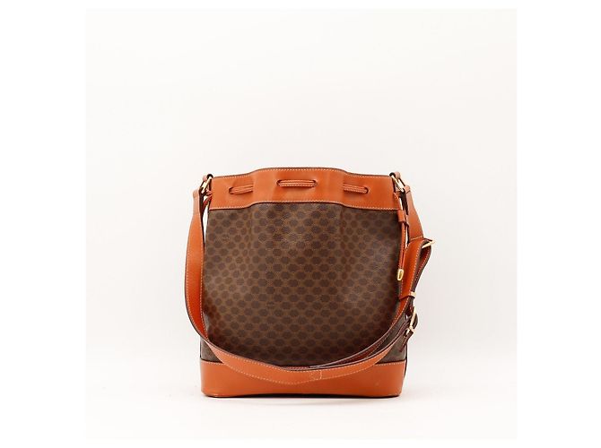 Céline Sac Seau Celine Monogram Marron - vue 3