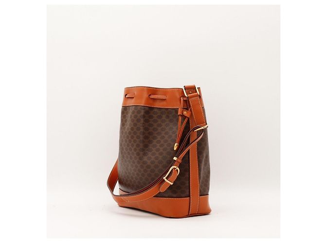 Céline Sac Seau Celine Monogram Marron - vue 4