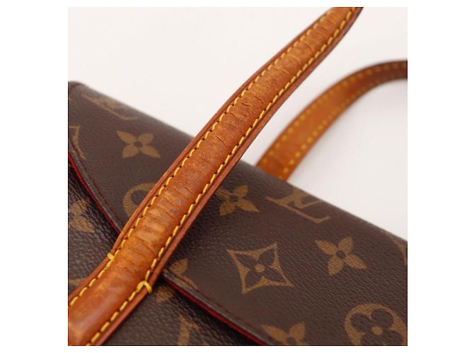 Bolsa Louis Vuitton Monogram Canvas Retiro PM Marrom Monograma - vista 10