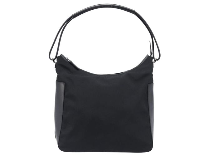Borsa a tracolla GUCCI Canvas Black Silver 001 3766 Auth 202299A Nero Argento - vista 13