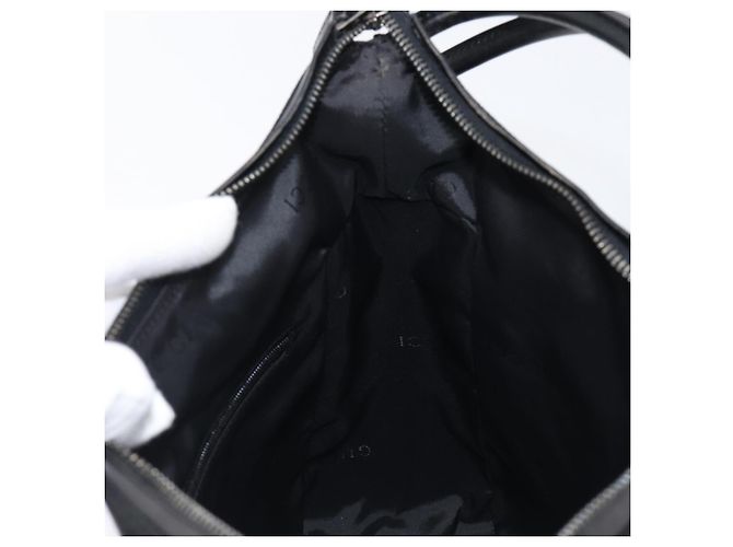 Borsa a tracolla GUCCI Canvas Black Silver 001 3766 Auth 202299A Nero Argento - vista 19
