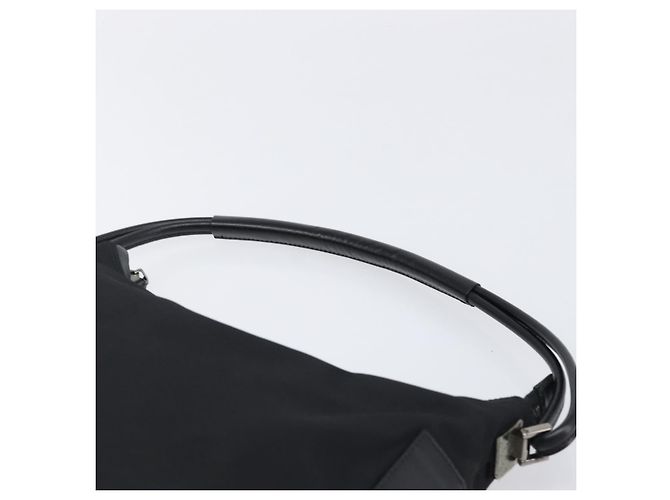 Borsa a tracolla GUCCI Canvas Black Silver 001 3766 Auth 202299A Nero Argento - vista 8