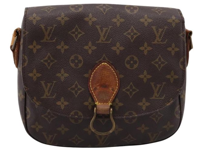 LOUIS VUITTON Monogram Saint Cloud GM Shoulder Bag M51242 LV Auth ti4008 Monogramme - vue 13