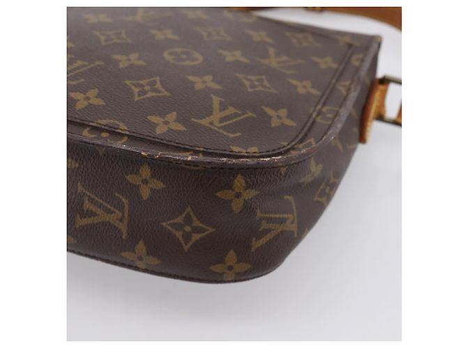 LOUIS VUITTON Monogram Saint Cloud GM Shoulder Bag M51242 LV Auth ti4008 Monogramme - vue 17