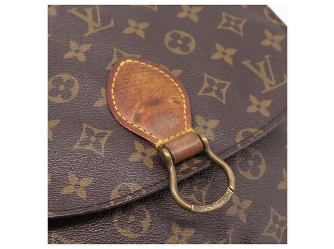 LOUIS VUITTON Monogram Saint Cloud GM Shoulder Bag M51242 LV Auth ti4008 Monogramme - vue 19