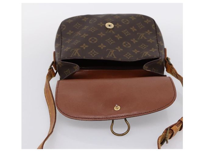 LOUIS VUITTON Monogram Saint Cloud GM Shoulder Bag M51242 LV Auth ti4008 Monogramme - vue 20