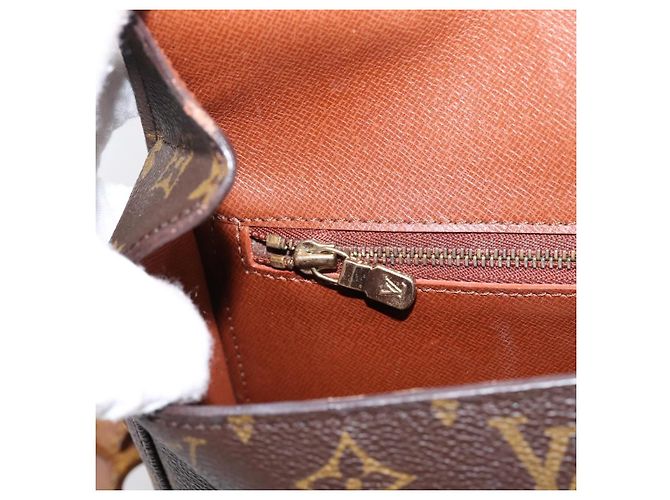 LOUIS VUITTON Monogram Saint Cloud GM Shoulder Bag M51242 LV Auth ti4008 Monogramme - vue 23