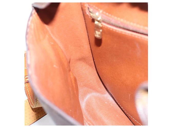 LOUIS VUITTON Monogram Saint Cloud GM Shoulder Bag M51242 LV Auth ti4008 Monogramme - vue 25