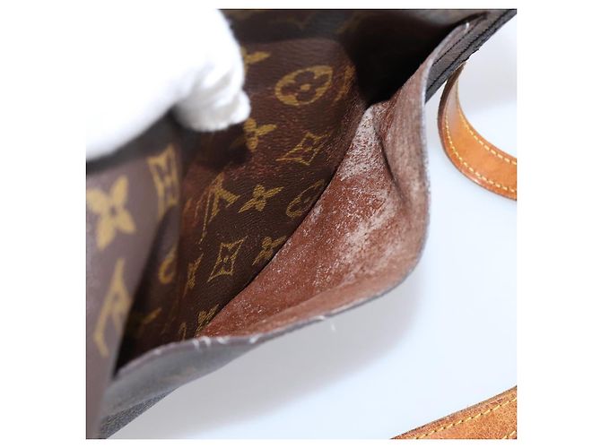 LOUIS VUITTON Monogram Saint Cloud GM Shoulder Bag M51242 LV Auth ti4008 Monogramme - vue 27