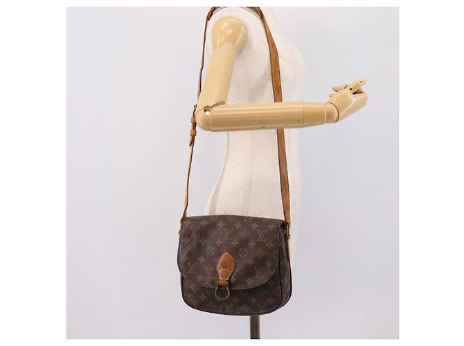 LOUIS VUITTON Monogram Saint Cloud GM Shoulder Bag M51242 LV Auth ti4008 Monogramme - vue 28