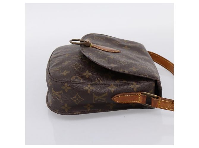 LOUIS VUITTON Monogram Saint Cloud GM Shoulder Bag M51242 LV Auth ti4008 Monogramme - vue 4