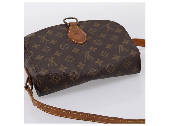 LOUIS VUITTON Monogram Saint Cloud GM Shoulder Bag M51242 LV Auth ti4008 Monogramme - vue 6