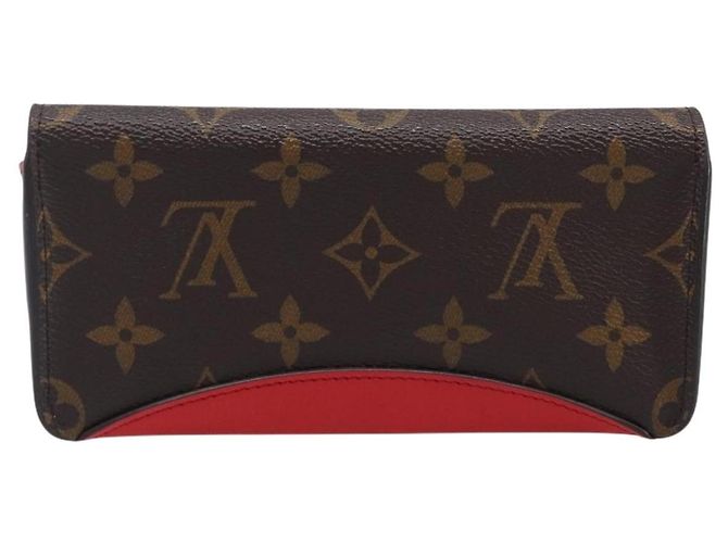 LOUIS VUITTON Monogram Etui Lunette Woody Glasses Case GI0372 LV Auth 202811 Monograma - vista 2