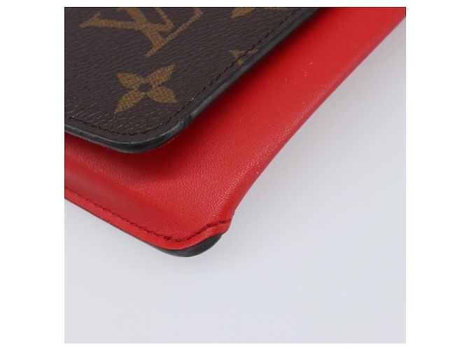 LOUIS VUITTON Monogram Etui Lunette Woody Glasses Case GI0372 LV Auth 202811 Monograma - vista 8