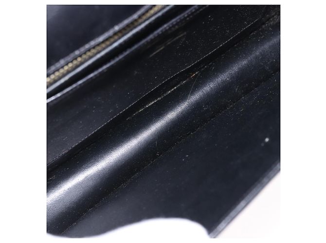 Borsa a tracolla Salvatore Ferragamo in pelle nera e oro Auth ka6079 Nero - vista 10