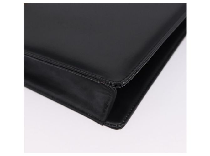 Borsa a tracolla Salvatore Ferragamo in pelle nera e oro Auth ka6079 Nero - vista 15