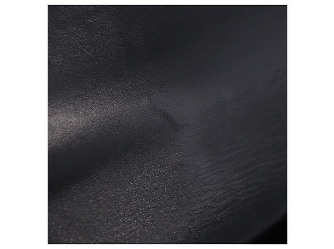 Borsa a tracolla Salvatore Ferragamo in pelle nera e oro Auth ka6079 Nero - vista 21