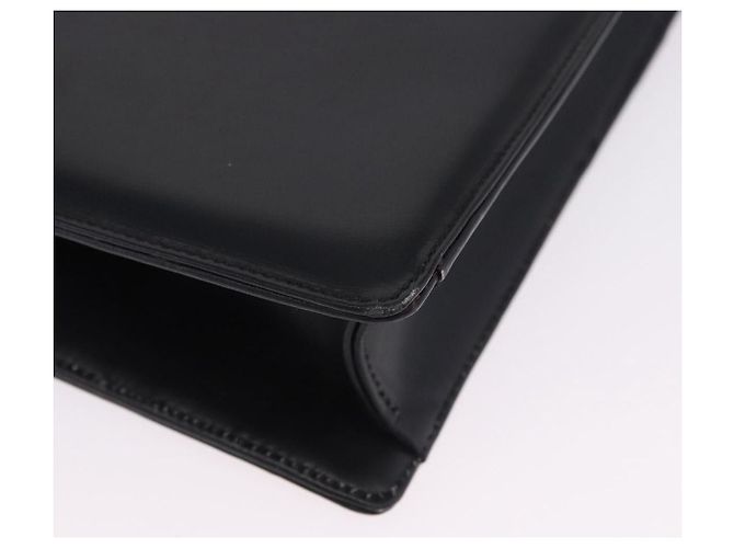 Borsa a tracolla Salvatore Ferragamo in pelle nera e oro Auth ka6079 Nero - vista 8