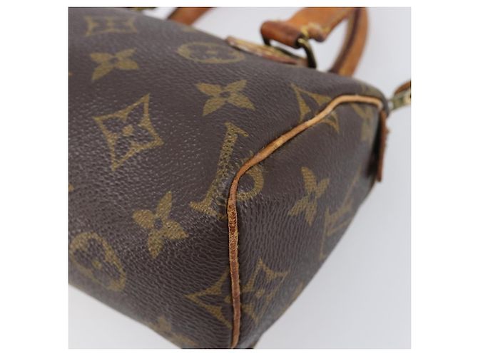 LOUIS VUITTON Monogram Mini Speedy Hand Bag M41534 LV Auth 203029 Monogramma - vista 10