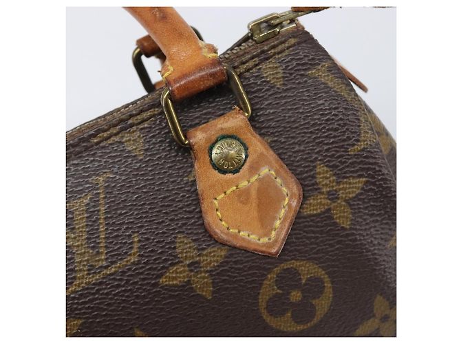 LOUIS VUITTON Monogram Mini Speedy Hand Bag M41534 LV Auth 203029 Monogramma - vista 11