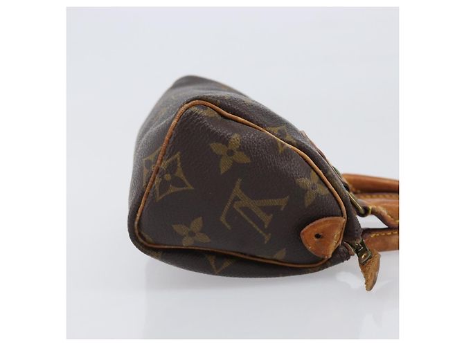 LOUIS VUITTON Monogram Mini Speedy Hand Bag M41534 LV Auth 203029 Monogramma - vista 3