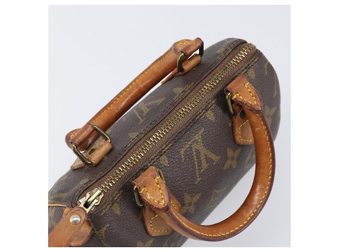 LOUIS VUITTON Monogram Mini Speedy Hand Bag M41534 LV Auth 203029 Monogramma - vista 6