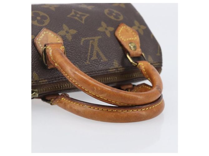LOUIS VUITTON Monogram Mini Speedy Hand Bag M41534 LV Auth 203029 Monogramma - vista 7