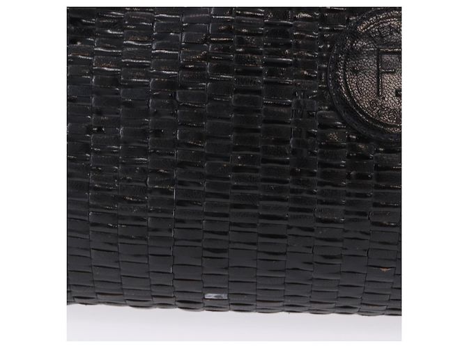 FENDI Schultertasche aus Leder Schwarz Auth ti4002 - Ansicht 2